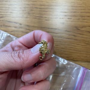 Gold Plated Seahorse Earrings